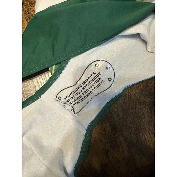 Rosegal Plus Size 5X 2 Piece Bikini Keyhole Adjustable Strap Top Tropical - Picture 5 of 5